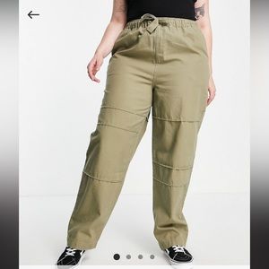 ASOS Curve Wide Leg Cargo Pants